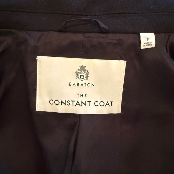 Babaton The Constant Coat in Black - Picture 3 of 7